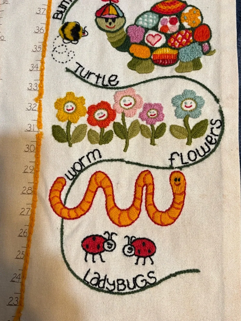 N/A colorful embroidered